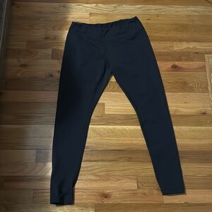 Full length, black leggings